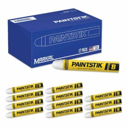Markal Paintstik Original B Solid Paint Marker - White