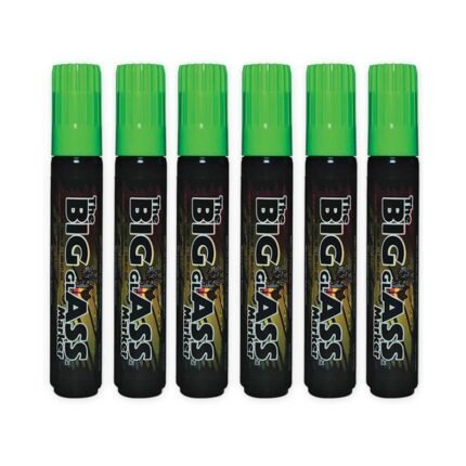 Big Glass Wet Erase Marker Packs - Green