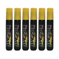 Big Glass Wet Erase Marker Packs - Yellow