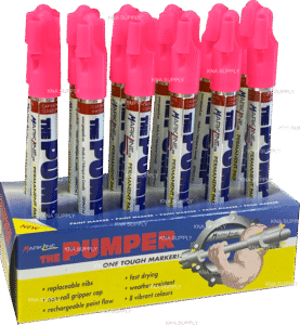 The Pumper Permanent Marker Packs - Pink